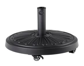 BASE PARA SOMBRILLA DE PATIO 50LBS CONCRETO BASE NEGRA STYLEWELL