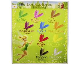 Poster Colores Campanita Ingles/Espanol