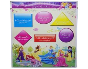 Poster Figuras Geomet.princesaingles/Espanol