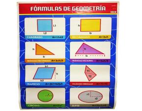 Cromos Formulas Geometria Espanol