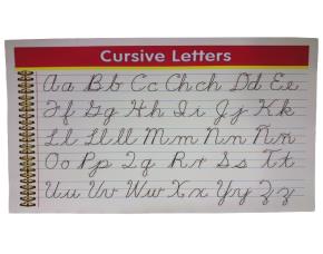 Miniposter Alfabeto Letra Cursiva