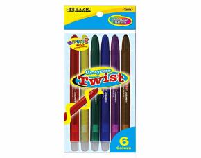 Pk.6 Crayones Colores