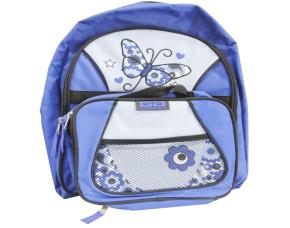 Mochila C/Lonchera Ggirls Mariposas 9X7X3