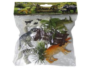 Animales En Bolsa 8 Piezas