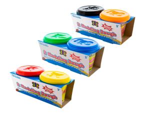 Paquete 2 Botes 5 Onzas Plastilina Moldeable Modeling Dough