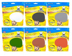 Paquete 02 Onzas Arcilla Moldeable Color Natural/Tierra Secado Al Aire Uso Infanti