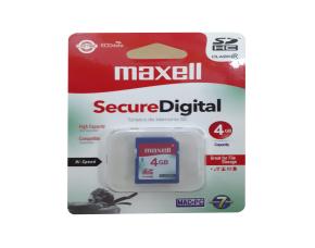 Memoria Sd 4Gb Maxell