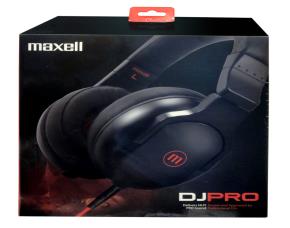 Auriculares Negro Maxell Hp-Djpro Max Hifi (Lujo)