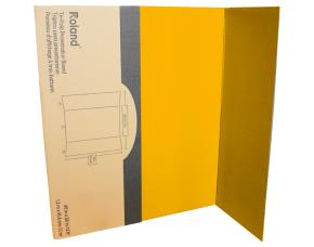 Unidad Display Tri-Folio Amarillo 36\