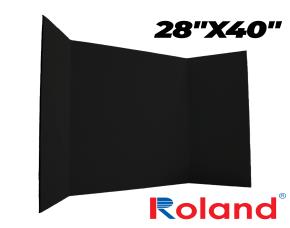 Unidad Display Tri-Folio Negro 28\