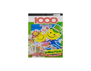 Block De 1000 Calcom.caritas Felices Serie Smile Face Varios Tamaños Y Diseños