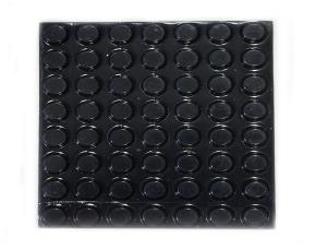 Set 56 Topes Protectores Poliuretano Redondo 0.50\