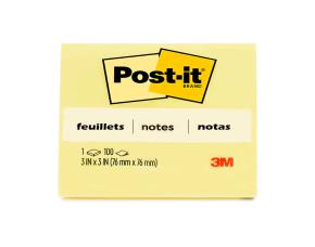 Unidad Post-It Amarillo 3M 3\