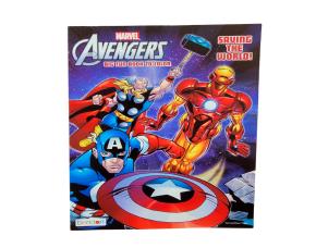Libro P/Colorear Y Actividades Jumbo Marvel Super Heroes