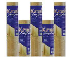 ROLLO DE PAPEL KRAF 30X14\" NATURAL