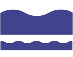 Pk.border 2X12Azulc/Adhesivo