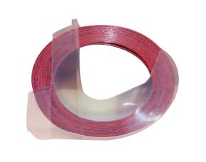 CINTA DYMO 3/8 P.ROTULAD.ROJO