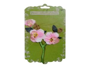 Pk.1 Pza De Flores De Papel