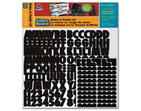 Kit P.hacer Poster 22X28C/Letras Adhesivas En Foam