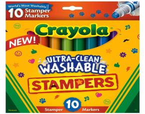 Cja De 10 Marcadores Lavables Ultra Clean