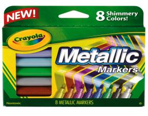 Cja De 8 Marcadores Metalicos