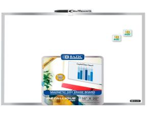 Pizzarra Blanca Magnetica 16\