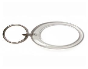 Llavero Acrilico Portafoto Ovalado 50Mmx35Mm