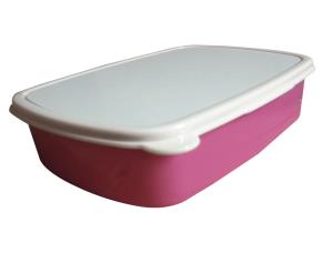 Caja Plastica Roja Comida Niño