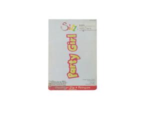 Planti.die-Phrase Party Girl Me