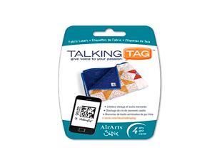 Etiqueta De Tela Graba Audio