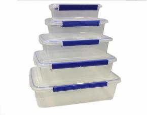Set De 6Pzs Envase P/Alimento 5 En 1