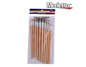 Juego De Pinceles Redondo #1-12