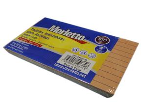 Paq. 100 Tarjetas Index 3\