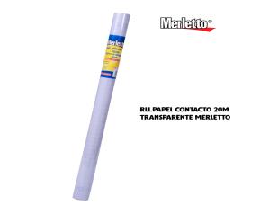 Rll.papel Contacto 20M Transparente Merletto