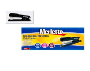 Grapadora Negra Metalica 20 Hojas Utiliza Grapa 24/6-26/6