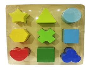 Juego Educac.madera De Formas