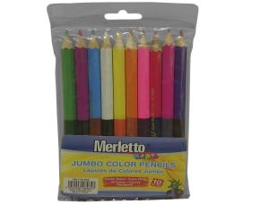 Pk.10 Colores Jumbo Dob.punta