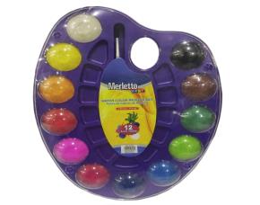 Acuarelas 12 Colores