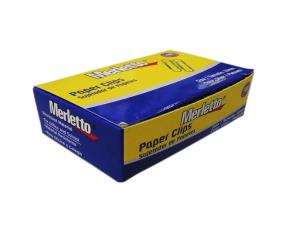 Cja. Clips Plateados 33Mm