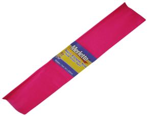 Pliego Papel Crepe Rosa Neon 50X200Cm
