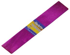 Pliego Papel Crepe Fucsia Metalico 50X100Cm