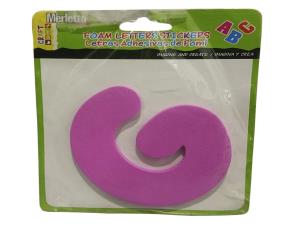 LETRA G EN FOMI COLOR C/ADHESIVO