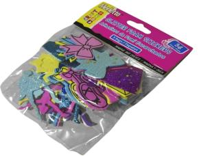 Bolsa De Figuras De Fomi Adhesivo 36Pcs