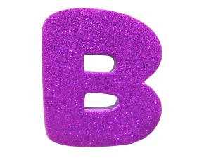 Letra B Fom D/Color C/Adhesivo