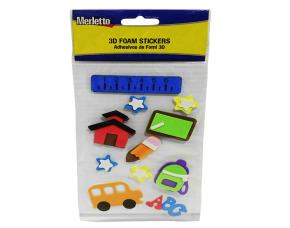 Pk. Figura De Fomi 3D C/Adhesivo