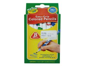 Caja De 8 Lapices Triangular