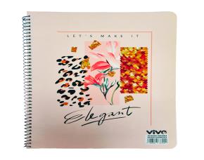 CUADERNO ESPIRAL NO.3 CUADRICULA CON IMAGEN