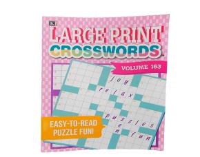 LIBRO DE CRUCIGRAMAS LETRAS GRANDES VOL. 164