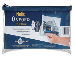 Oxford 13In X 5In Clear Pencil Case