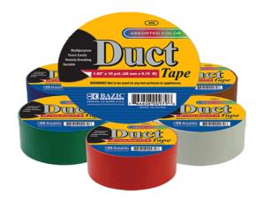 Rollo Tape P.ducto 1.89X10Yds Surt.colores